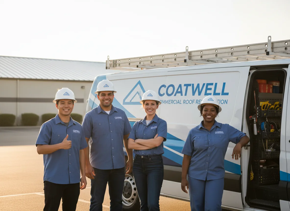 Commercial roof coating company in Crandall, IN